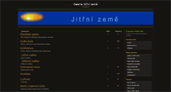 Desktop Screenshot of galerie.jitrnizeme.cz